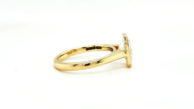 1.51ct Lab Grown Diamond & 9ct Gold Solitaire Ring 3.0g