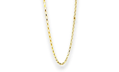 9ct Gold 2.1mm Belcher Chain 20inch