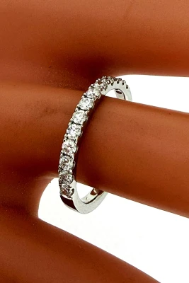 0.46ct Diamond & Platinum Eternity/Wedding Band 3.2g