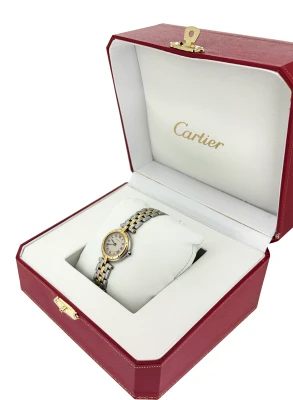 Cartier 24mm Panthere 18ct Gold/Stainless Steel Circa 1990 Model 19814