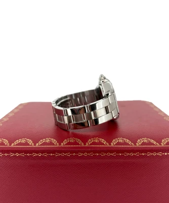 Cartier 31mm Roadster- Stainless Steel & Diamond ( Circa 2015) 2675