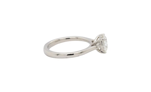 1.50ct Lab Grown Diamond & Platinum Solitaire Ring 5.0g