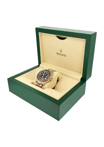 Rolex 40mm GMT Master 2 "Rootbeer" 18ct Rose Gold/Stainless Steel 2022 Box & Papers Model: 126711CHNR