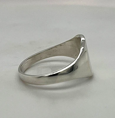 Sterling Silver Signet Ring 5.9g