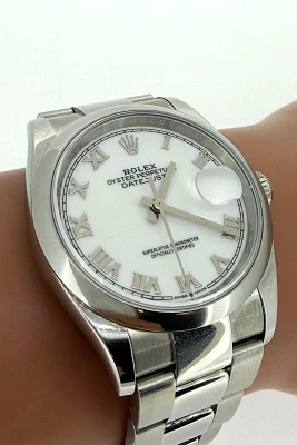 Rolex 36mm Datejust -Stainless Steel 2023 Box & Papers Model: 126200
