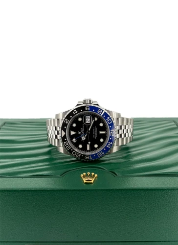 Rolex 40mm GMT Master 2 Batgirl - Year 2020 - Stainless Steel Model: 126710BLNR