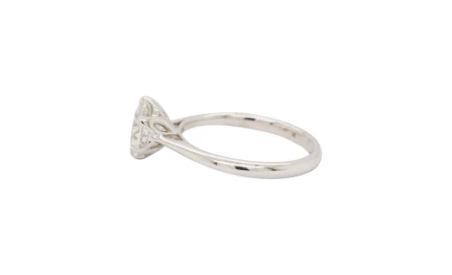 1.52ct Lab Grown Diamond & 9ct White Gold Solitaire Ring 3.0g