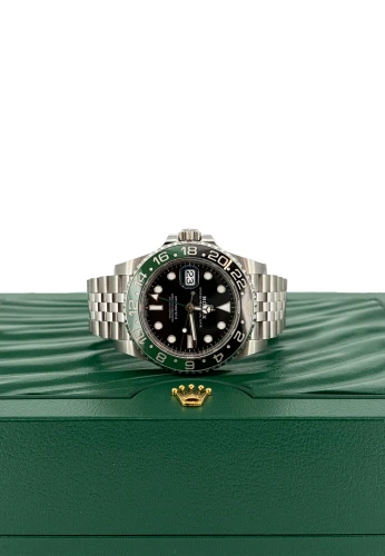 Rolex 40mm GMT Master 2 "Sprite" Stainless Steel 2023 Box & Papers Model: 126720VTNR