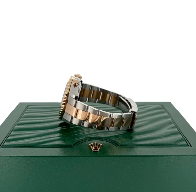 Rolex 44mm Yachtmaster 2 (2013 Box & Papers) 18ct Rose Gold & Stainless Steel