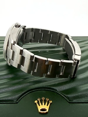 Rolex 36mm Airking DIAMOND DIAL Stainless Steel 2007 Box & Papers Model: 114234