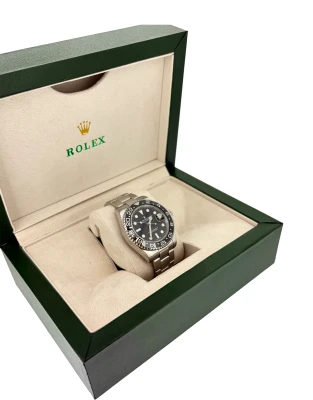 Rolex 40mm GMT Master 2 Stainless Steel 2016 Box & Papers