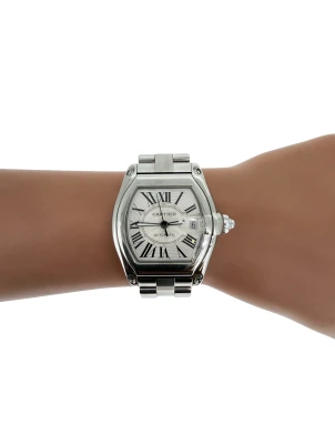 Cartier 37mm Roadster -Stainless Steel ( Year 2015) Automatic Model: 2510