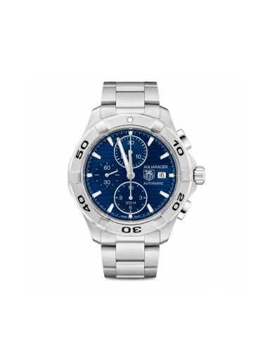 Gents 43mm Tag Heuer Aquaracer - Chronograph ( Year 2014) Stainless Steel model:CAP2112