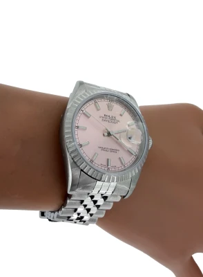 Rolex 36mm Datejust Stainless Steel 1991 Box & papers Model 16220