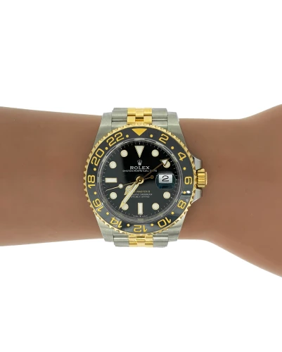Rolex 40mm GMT Master 2 -ZOMBIE (2024 Box & Papers) 18ct Gold & Stainless Steel Model: 126713GRNR