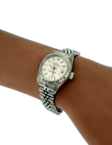 Rolex 26mm Datejust -18ct White Gold & Stainless Steel (2003 Box & Papers) Model:79174