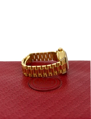 Rolex 26mm Datejust- Factory set Diamonds & 18ct Gold 2007 Box & papers Model: 179158