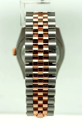 Rolex 36mm DateJust 18ct Rose Gold & Stainless Steel 2013 Box & Papers Model: 116231