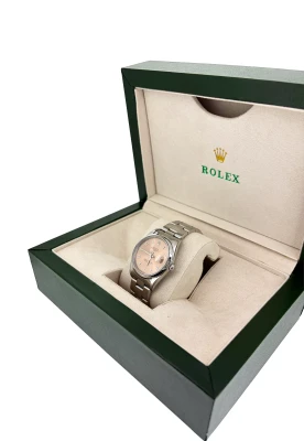 Rolex 34mm Oyster Date- Stainless Steel Year 2007 Model: 15200