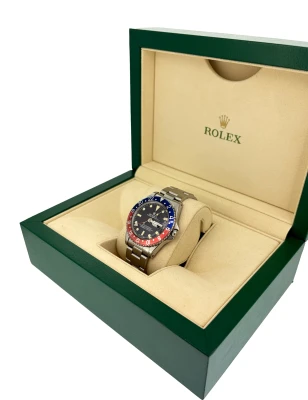 Rolex GMT Pepsi Stainless Steel VINTAGE (Year 1964) Model 3675