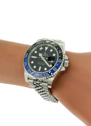 Rolex 40mm GMT Master 2 Batgirl - Year 2020 - Stainless Steel Model: 126710BLNR