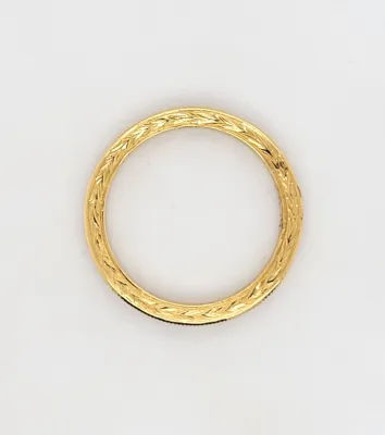 0.52ct Diamond & 18ct Gold Full Eternity/Wedding Band 2.6g