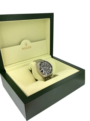Rolex 44mm Sea Dweller DEEPSEA -Stainless Steel 2014 Box & Papers Model: 116660